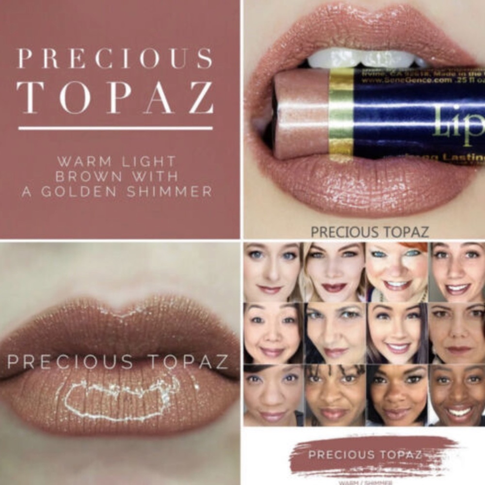 COPY - Brand New Sealed LipSense Precious Topaz Warm/Shimmer Lip Color NWT GORG… - Picture 9 of 16